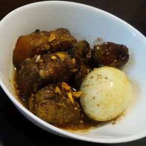 Pork Belly and Chicken Liver Adobo